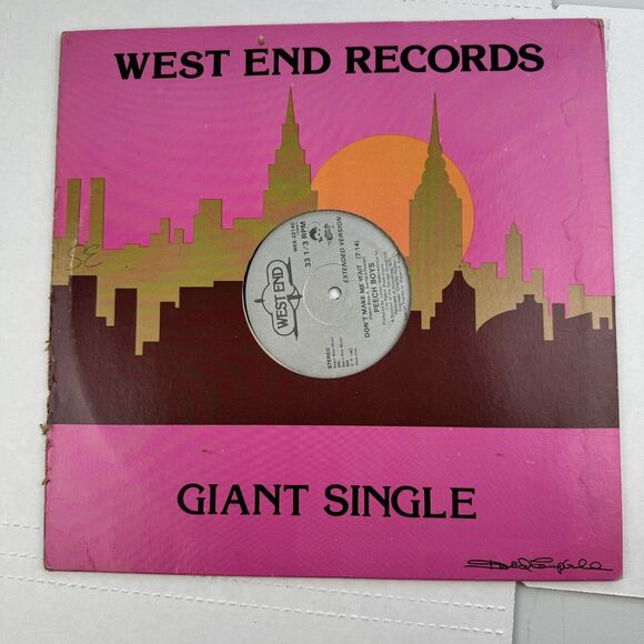 Peech Boys Don’t Make Me Wait 12” West End Records Single 1982 Electro Disco - Picture 2 of 7